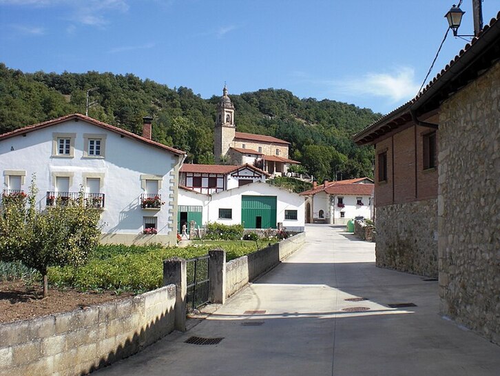 Birgaragoien herria, irudian.