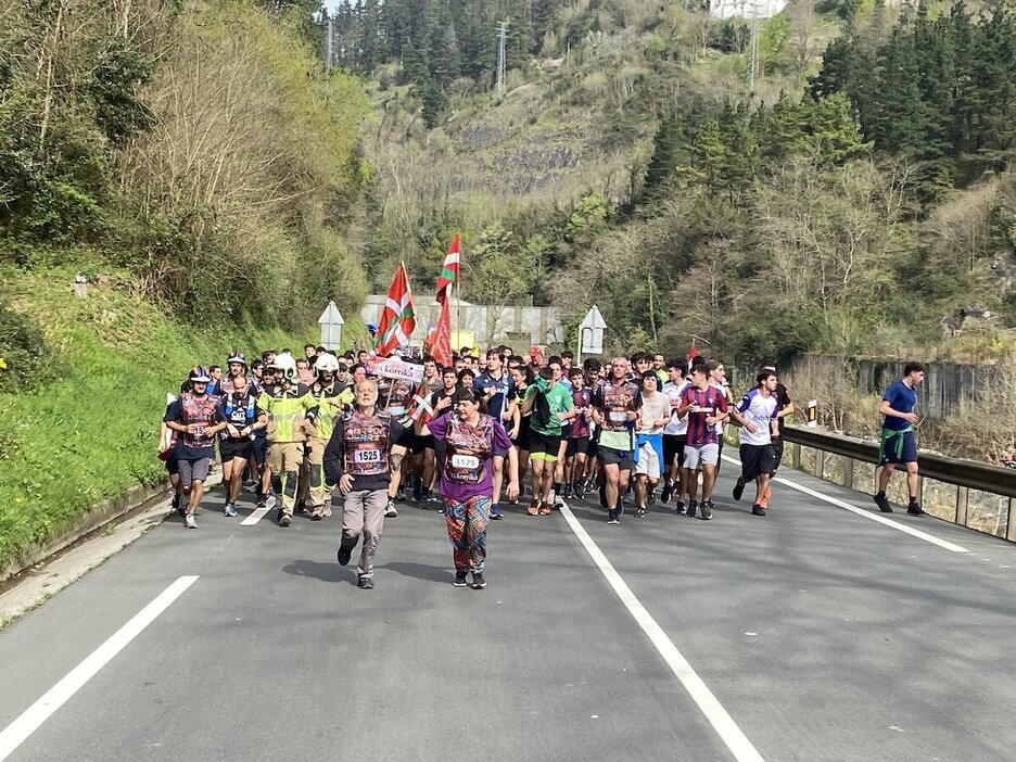 Korrika, Soraluzera sartzen. Korrika, Soraluzera sartzen.