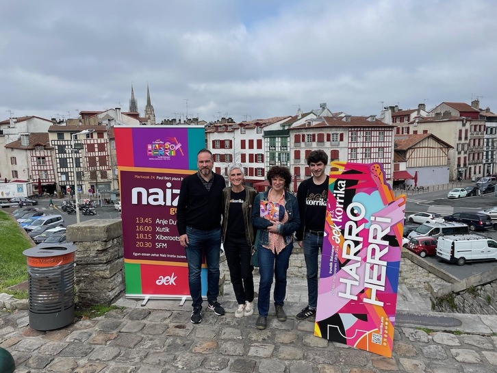 NAIZ gunea izango da igande honetan Baionan.