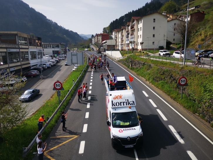 Korrika Elgoibarren, asteazken honetan.