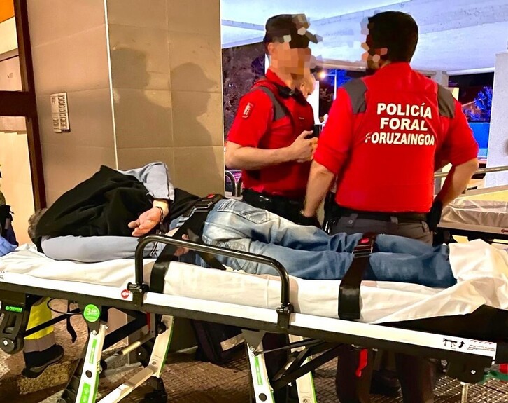 El autor de los disparos también ha sido trasladado al hospital.
