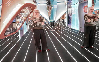 Iurdana Acasuso Azkue Fundazioko presidentea, Euskararen Etxean, Bilbon.