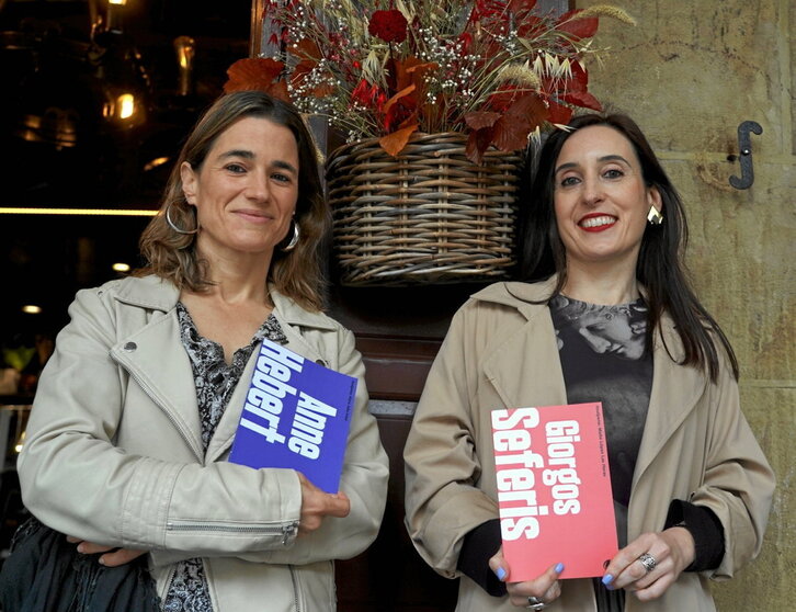 Aiora Jaka eta Maite Lopez arduratu dira udaberriko Poesia Kaierak itzultzeaz.