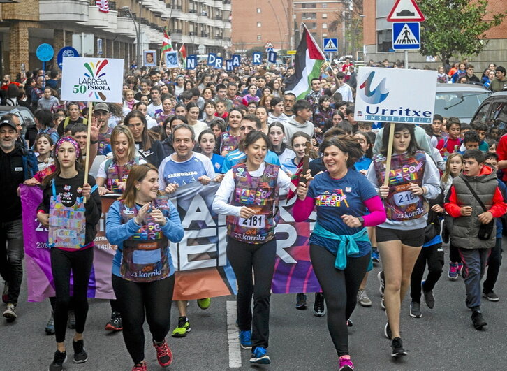 23. Korrika, Zornotzatik igaro denean.