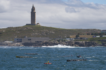 Coruñak hartu zuen iaz Eusko Label eta Euskotren Ligetako denboraldi hasiera.