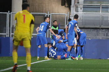 El Amorebieta quiere seguir celebrando goles importantes.
