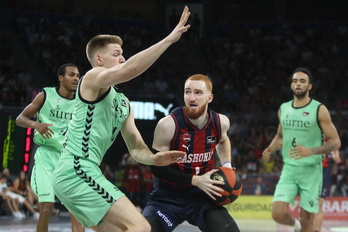 En la primera vuelta, Baskonia se impuso claramente en Gasteiz.