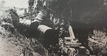 Azido zianhidrikoa zeraman tren bat errailetatik atera zen Tolosan gaur 46 urte.