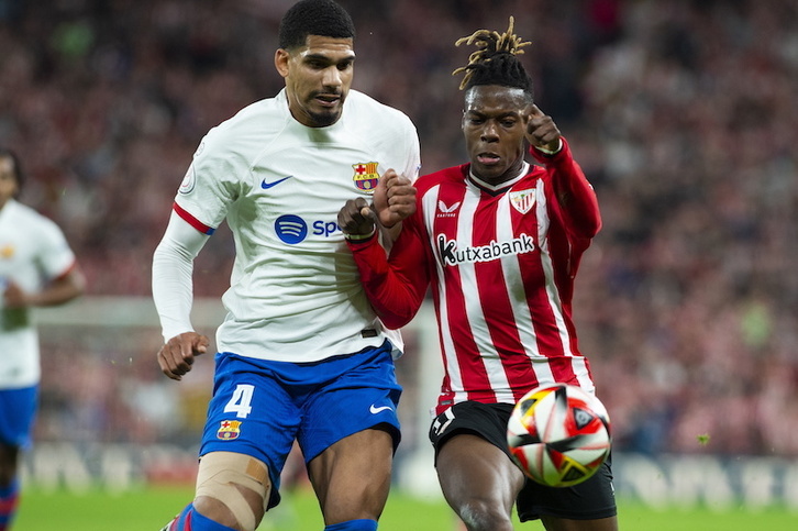 El Athletic ha querido curarse en salud y ha descartado a Nico Williams para el Bernabéu.