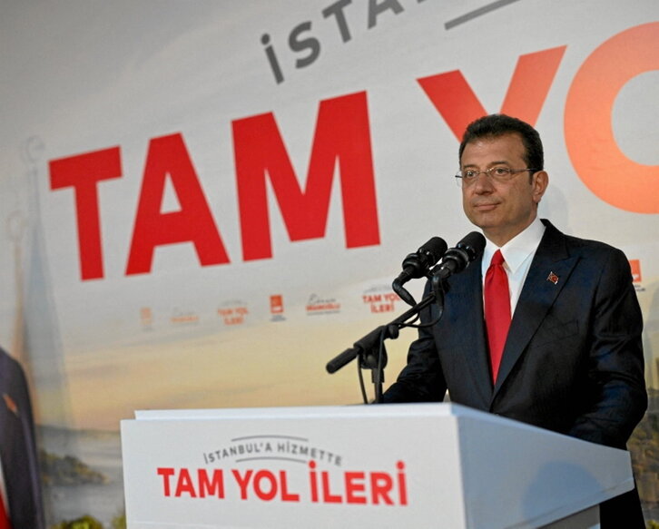 El alcalde de Estambul, Ekrem Imamoglu.