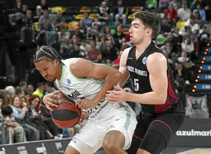 El cuadro alemán maniató al vizcaino en la ida.