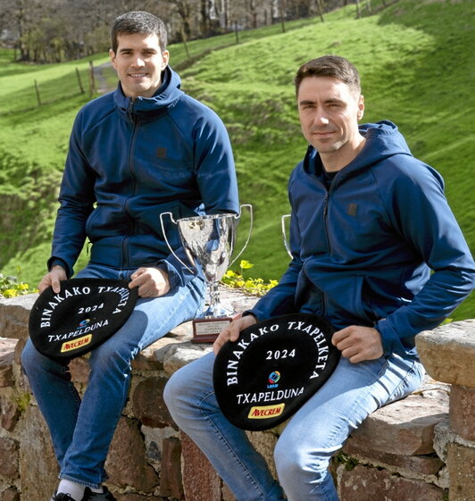 Etxeberria eta Zabaleta, astelehenean, Ultzaman.