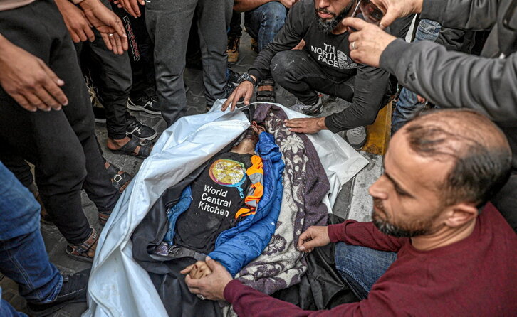 Uno de los miembros de la ONG World Central Kitchen muertos en el ataque israelí.