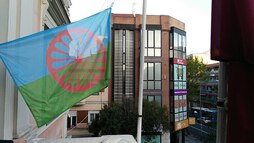 Lehen kongresuan onartu zen ijitoen bandera.