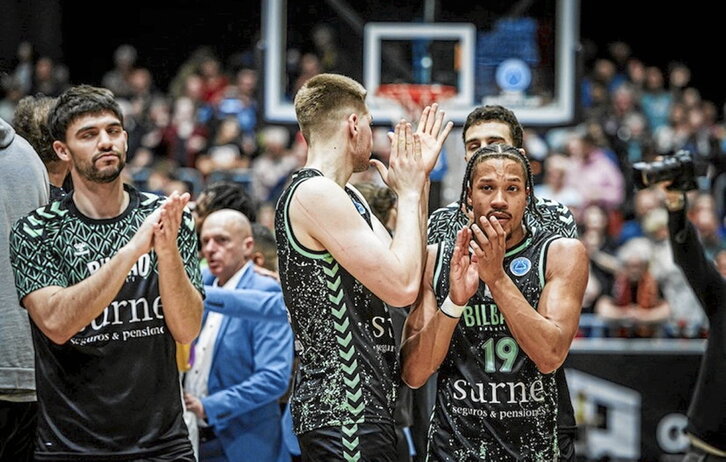Eliminado, pero con la cabeza alta se pudo despedir Surne Bilbao Basket de su periplo europeo.