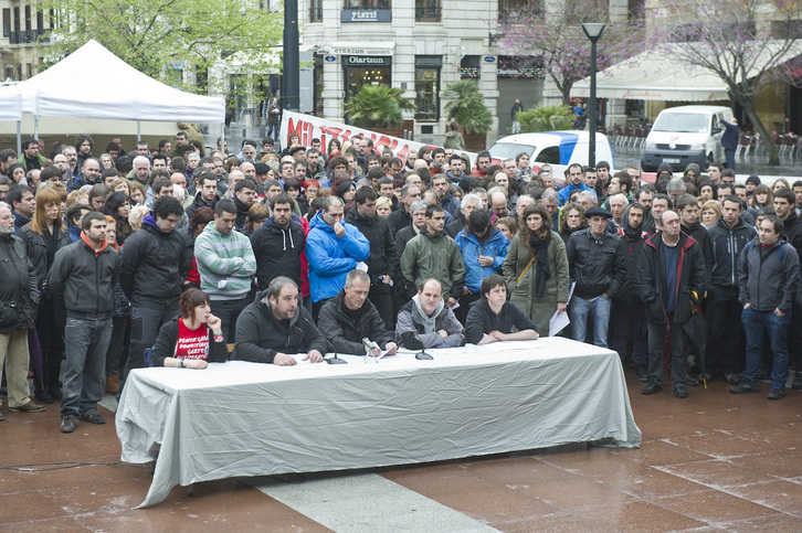 Donostian Aske Gunea eraiki zuten.