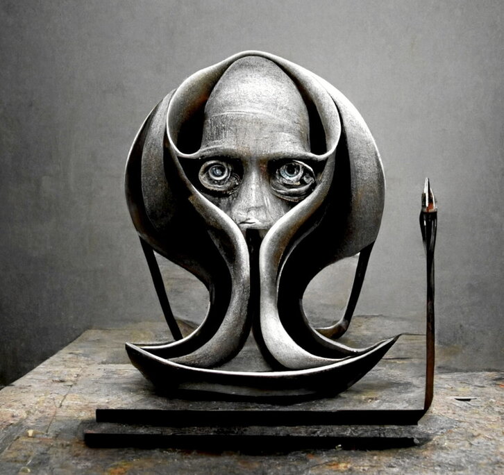 La obra «Sugaar», realizada por Patxi Xabier Lezama.