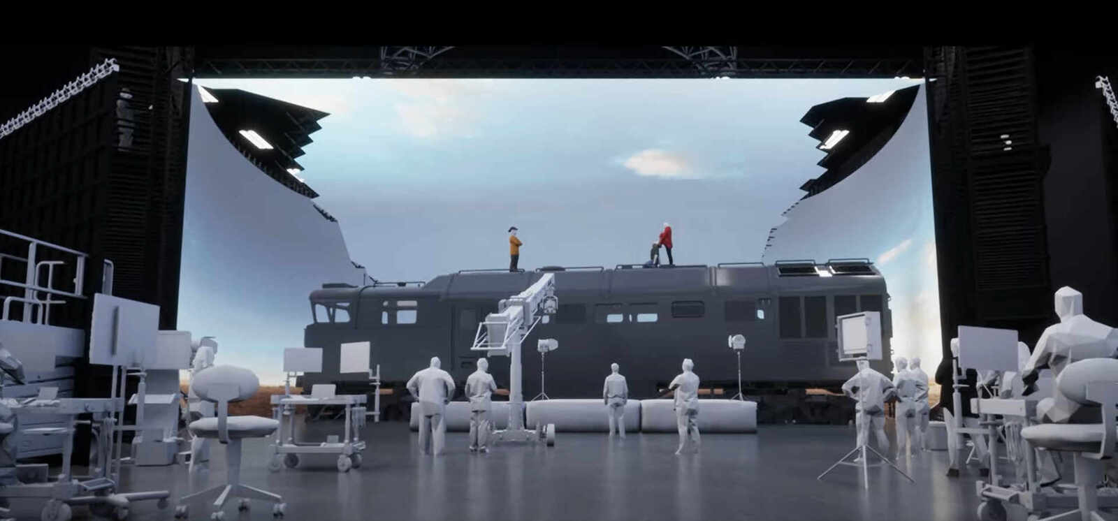 Set de rodaje de la pel&iacute;cula.