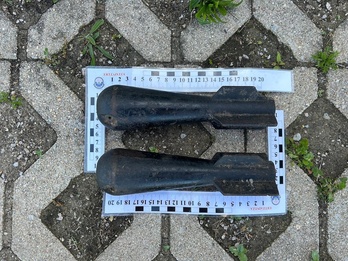 Las dos bombas de la Segunda Guerra Mundial localizadas en Pasaia.