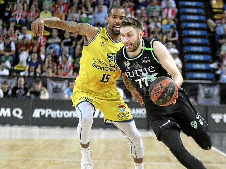 Bilbao Basketeko Kullamae, Kanaria Handiko Landesberg atzean utzi nahian.