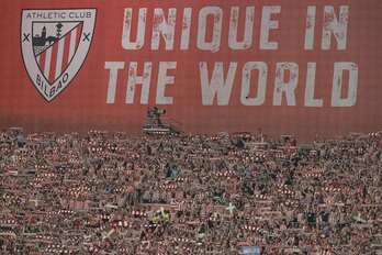 El fondo de la Cartuja ha explotado al final con el himno del Athletic.