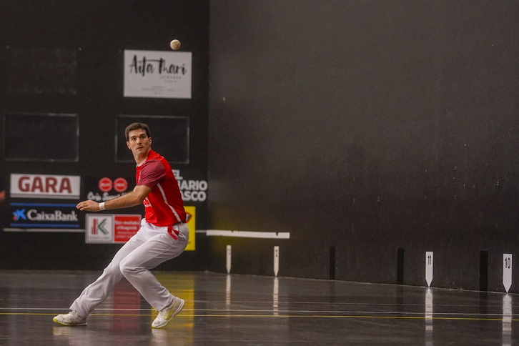 Zabaletak oso partida serioa jokatu du.