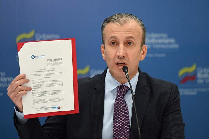 El exministro de Petróleo de Venezuela, Tarek El Aissami.