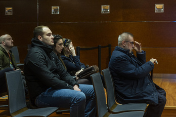 José Nereo, exvicepresidente del Alavés, en el juicio por la gestión de Piterman en el club albiazul. 