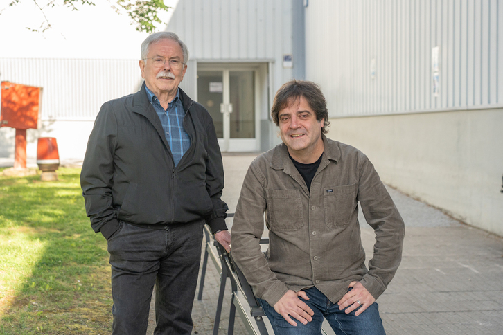 Joxemari Sors eta Josu Goikoetxea.