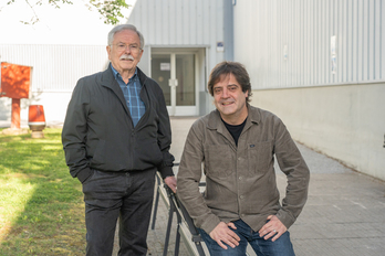 Joxemari Sors eta Josu Goikoetxea.