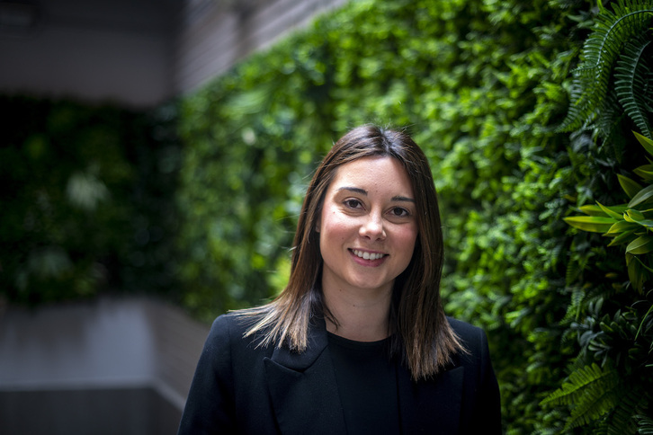 Aroa Jilete, cabeza de lista del PSE por Araba.