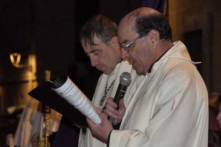 El nuevo arzobispo de Nafarroa, Florencio Roselló.