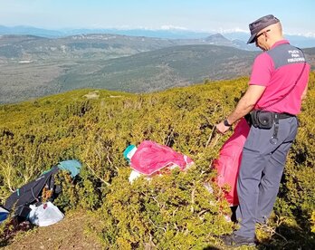 Imagen distribuida por la Policía Foral.