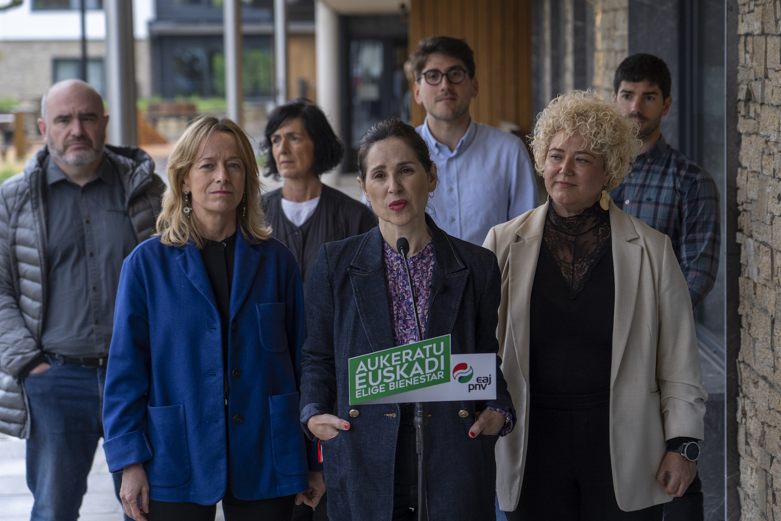 Acto del PNV en Usurbil. (Gorka RUBIO | FOKU)