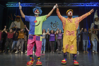 Hernanin astearte honetan egindako aurkezpen ekitaldia.