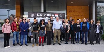 Participantes en la presentación de las actividades.