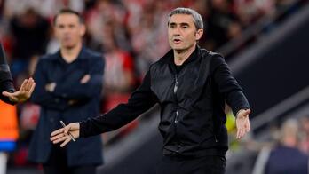 Ernesto Valverde gustura dago, eta berritzeko prest agertu da.