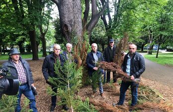 EHNE, ENBA y Gipuzkoako Baso Elkartea han ofrecido una rueda de prensa para denunciar lo ocurrido. 