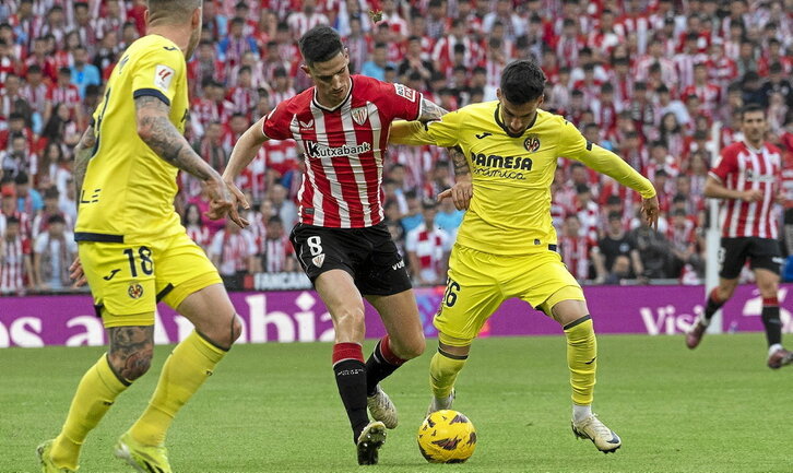 Sancetek egin zuen Vila-realen kontrako gola azken jardunaldian.