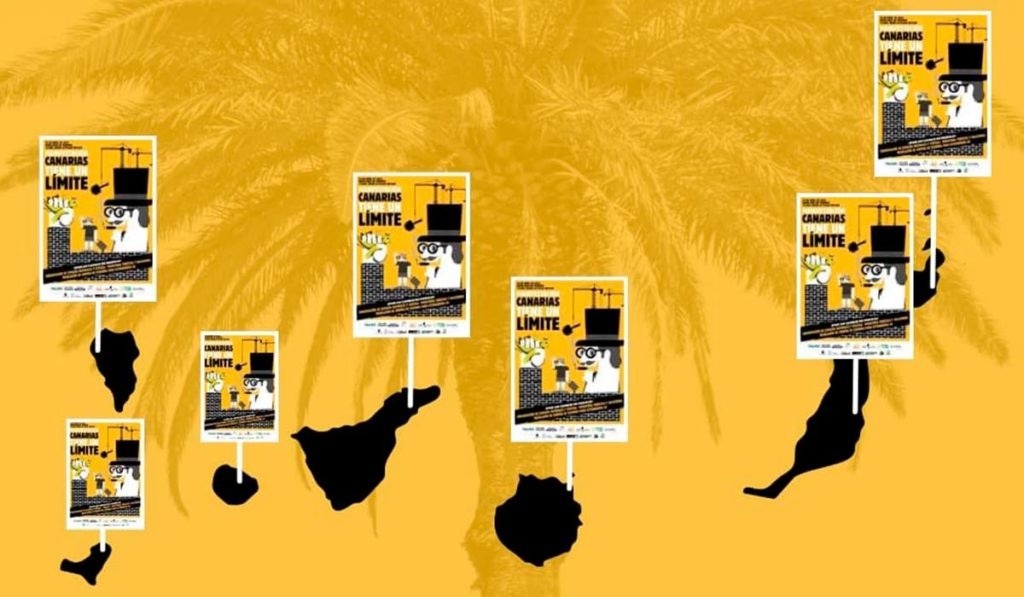 Carteles de la jornada de movilización de este sábado. (Europa Press)