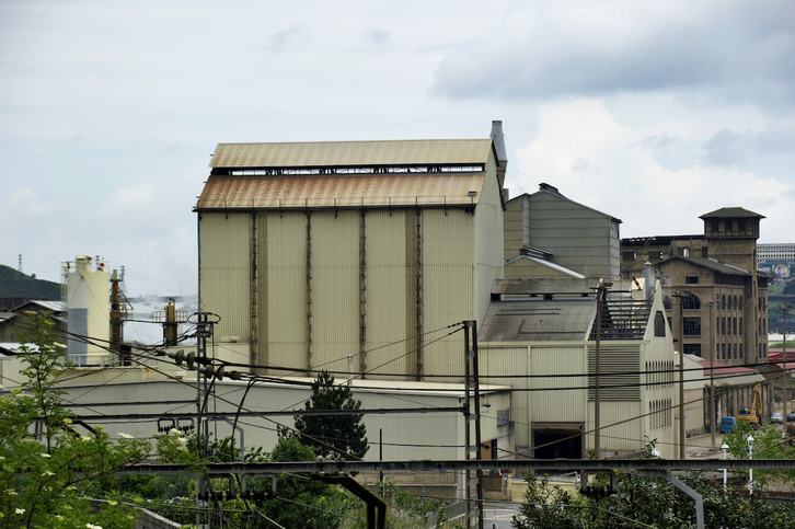Imagen de archivo de la planta de Sader-Profersa, en el barrio bilbaino de Zorrotza.