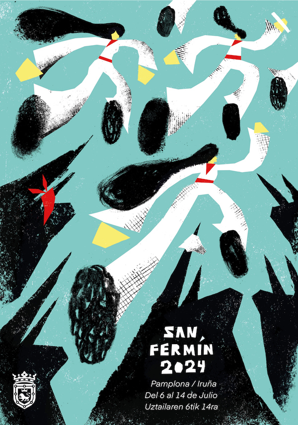 ‘Vive el San Fermín’. (NAIZ)