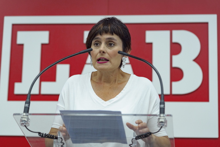 Garbiñe Aranburu, coordinadora general de LAB.