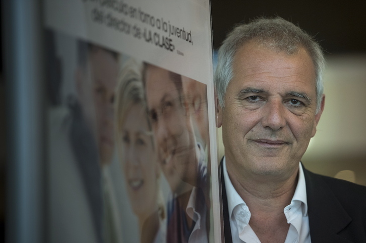 Laurent Cantet en 2018, en Donostia.
