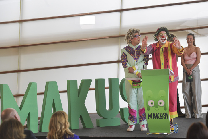 Makusi «unibertso digitalaren» aurkezpena, Donostiako Kursaalen.