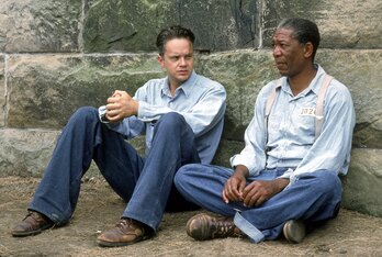 La química entre Tim Robbins y Morgan Freeman figura como una de las grandes bazas del filme.