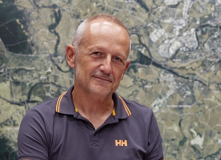 El presidente de la Mancomunidad de Iruñea, David Campión.