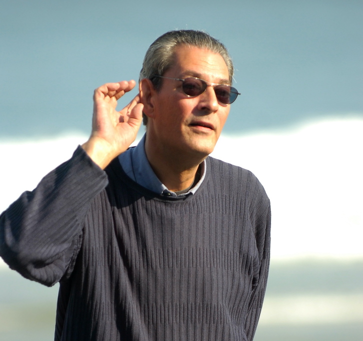 Paul Auster, en Donostia en 2007.