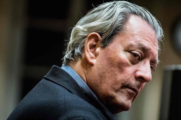 El escritor Paul Auster.