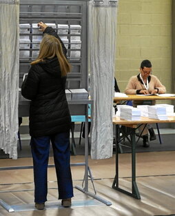 Imagen de un colegio electoral en Durango, en los comicios del pasado 21 de abril.
